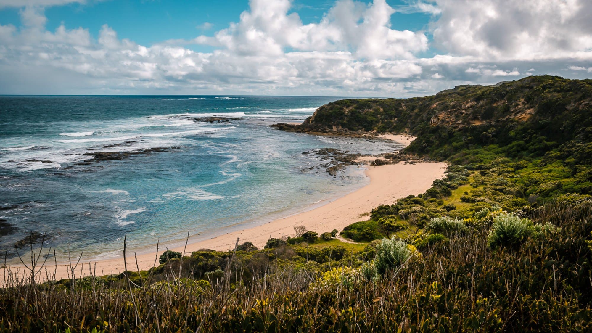 Crayfish Bay hidden cove