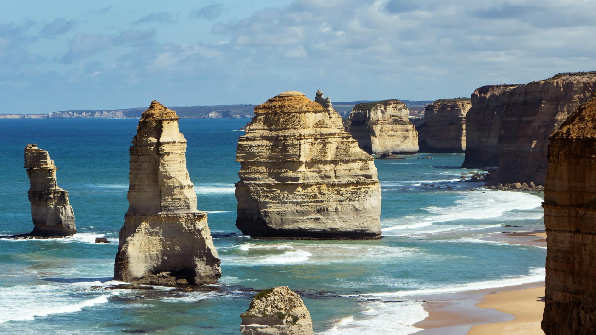 Twelve Apostles limestone stacks